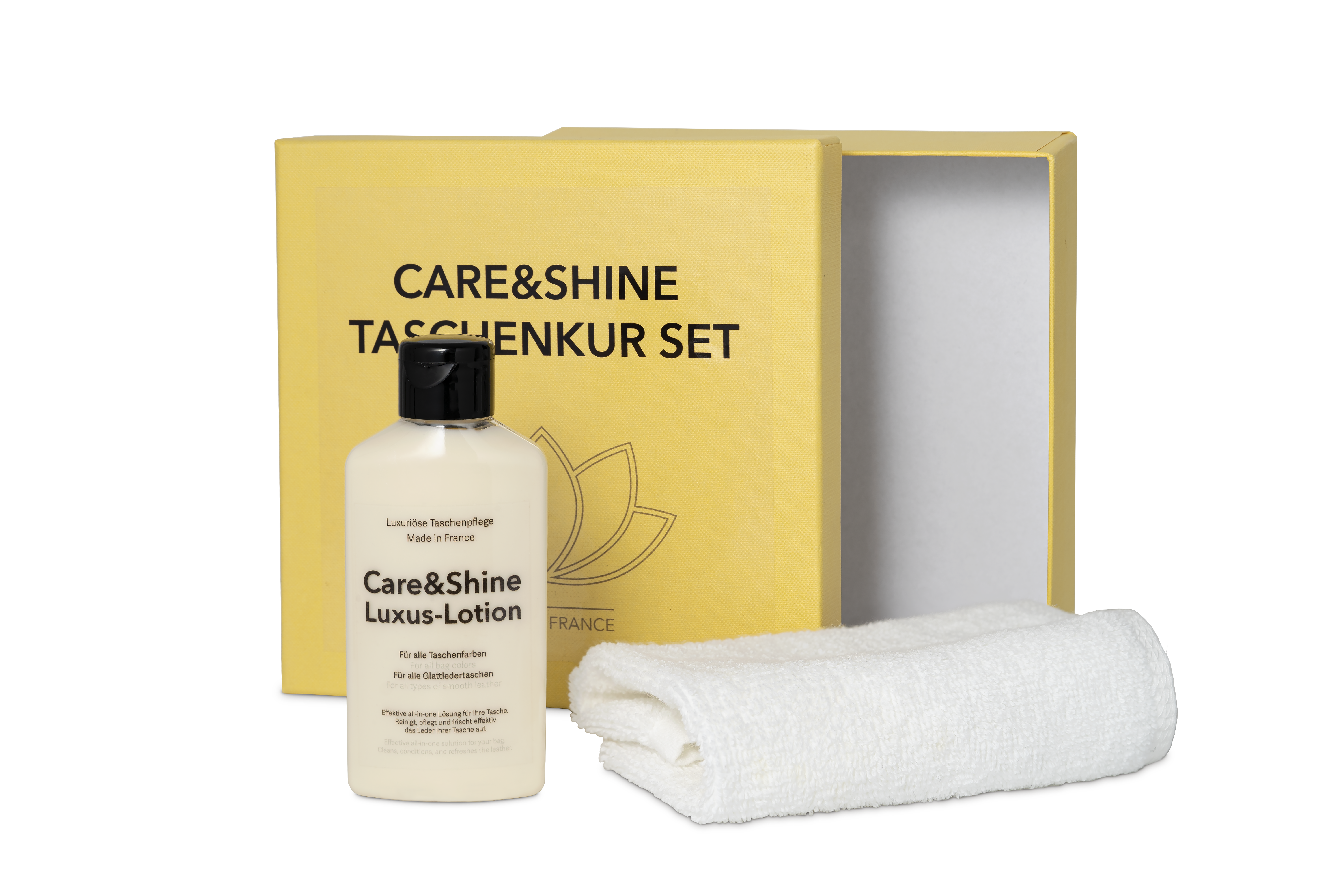 Care&Shine Pflegeset für Glattledertaschen - aller Marken