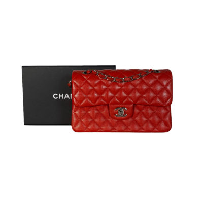 EMB00225_Chanel_Timeless_DoubleFlap_Cavias_Rot_Medium
