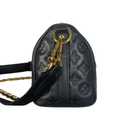 CEMA00204_LouisVuitton_Speedy_Bandouliere22_Neo_Schwarz_ZweiSchulterriemen