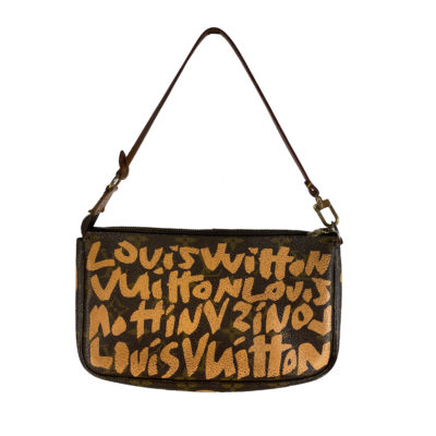 LouisVuitton_LV_LimitedEdition_Pochette_Monogram_Graffiti_Vintage_EMA 00500