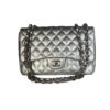 EMB 00210_ChanelTimeless_Silber_SingleFlap_Silver_Lammleder_Jumbo