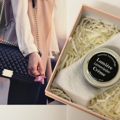 Taschen Pflegecreme für Lammledertaschen wie Chanel