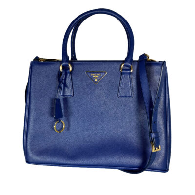 Prada Galleria Tasche in Dunkelblau_CEMG 00060