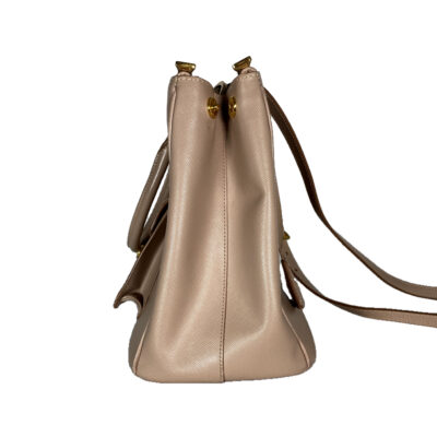 Prada Saffiano Galleria in Rosa mit Front Pocket _CEMG 00063