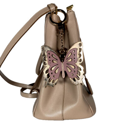 Prada Saffiano Galleria in Rosa mit Front Pocket _CEMG 00063