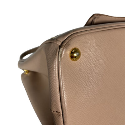 Prada Saffiano Galleria in Rosa mit Front Pocket _CEMG 00063