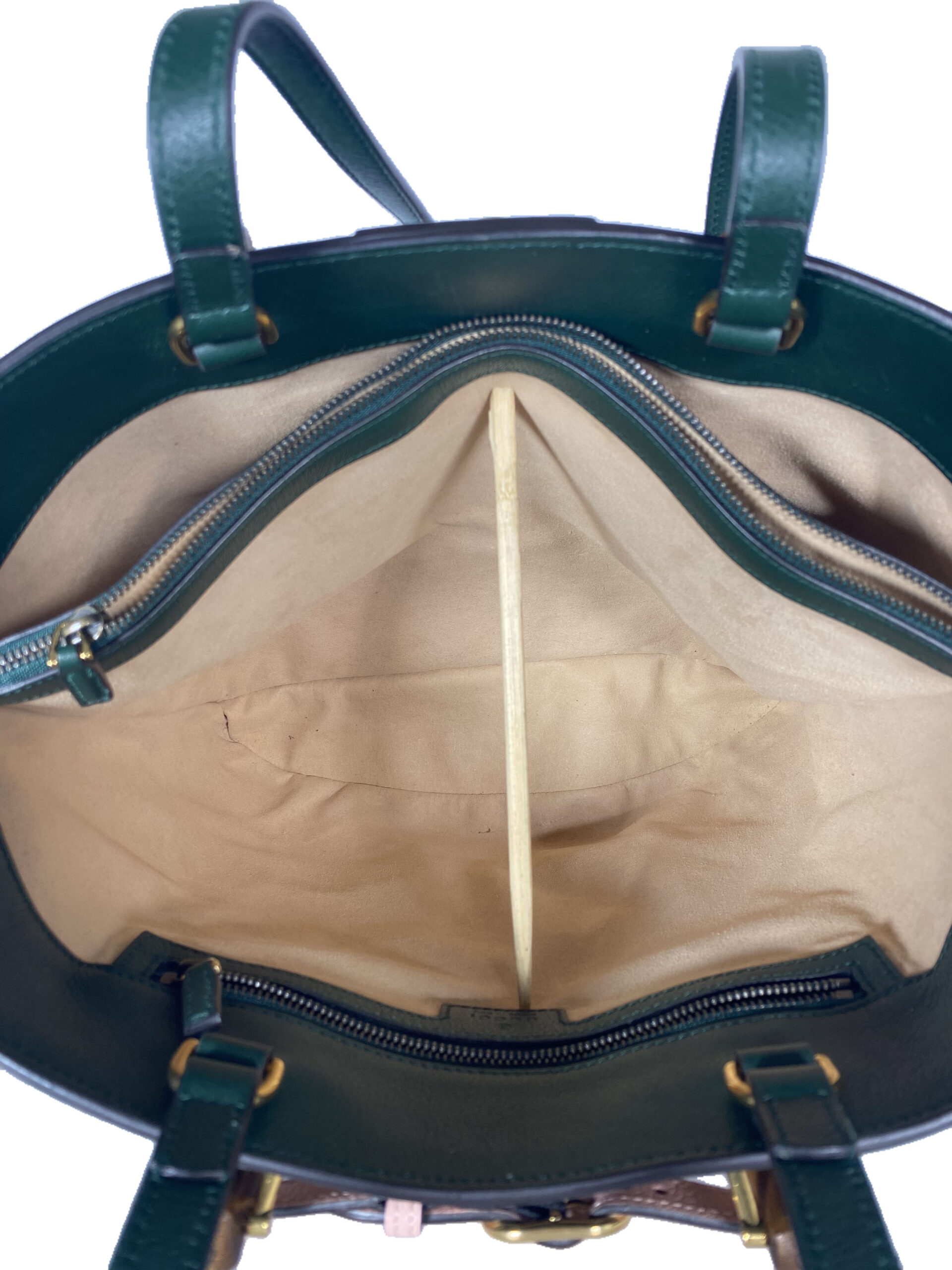 CEME 00043_Gucci Tote_Diana_Grün_Bamboo Henkel CEME 00043_Gucci Tote_Diana_Grün_Bamboo Henkel