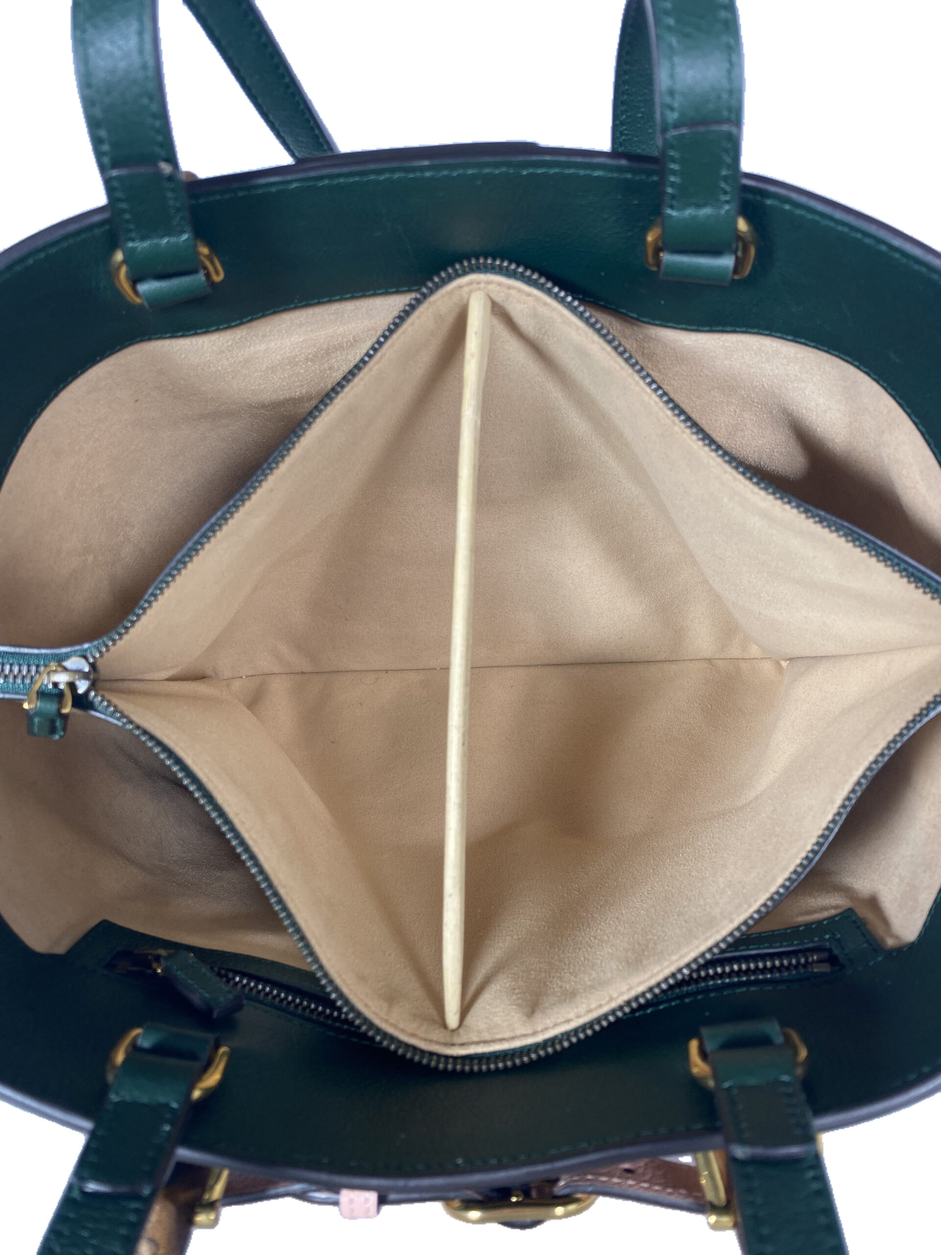 CEME 00043_Gucci Tote_Diana_Grün_Bamboo Henkel CEME 00043_Gucci Tote_Diana_Grün_Bamboo Henkel
