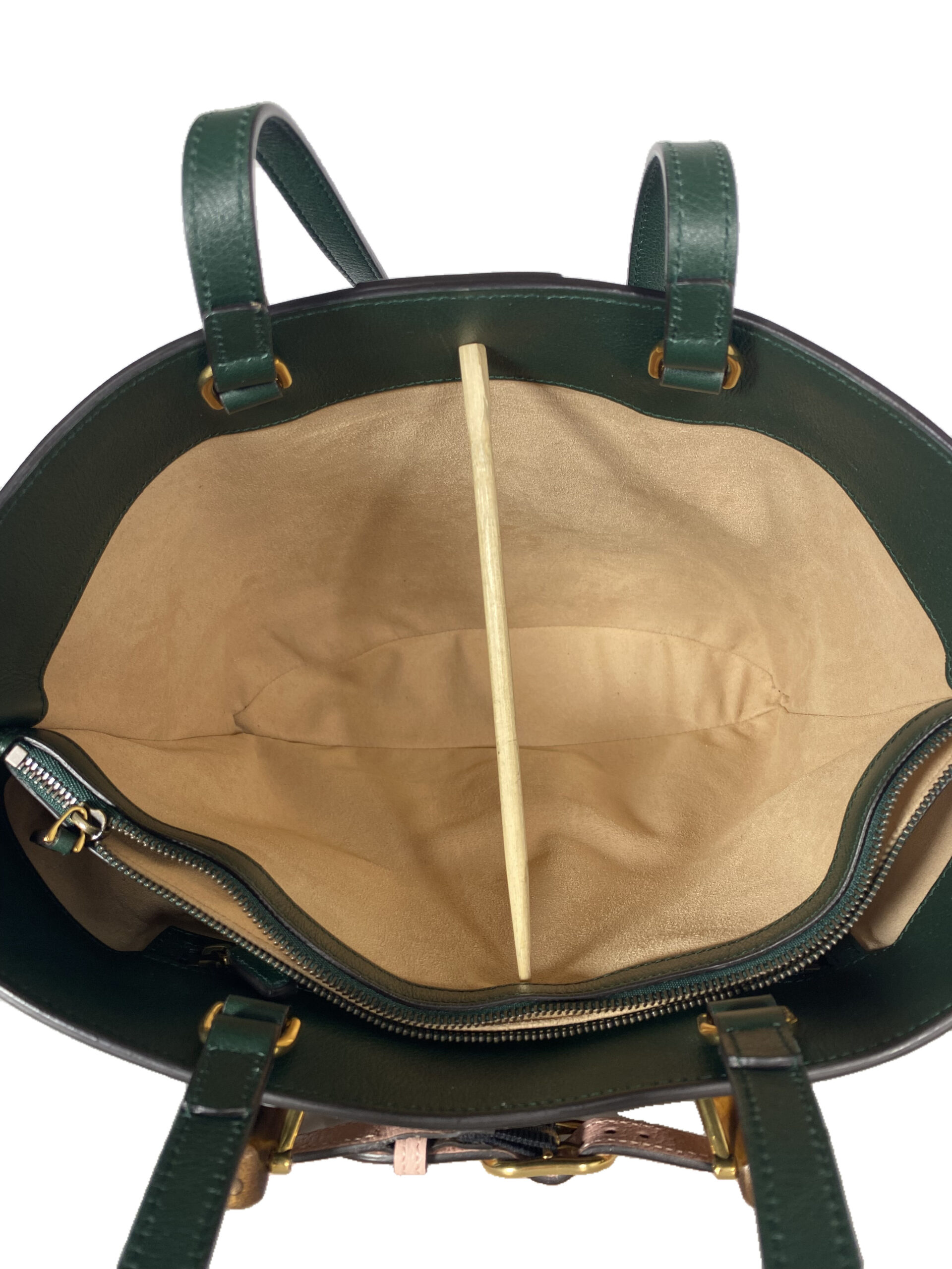 CEME 00043_Gucci Tote_Diana_Grün_Bamboo Henkel CEME 00043_Gucci Tote_Diana_Grün_Bamboo Henkel