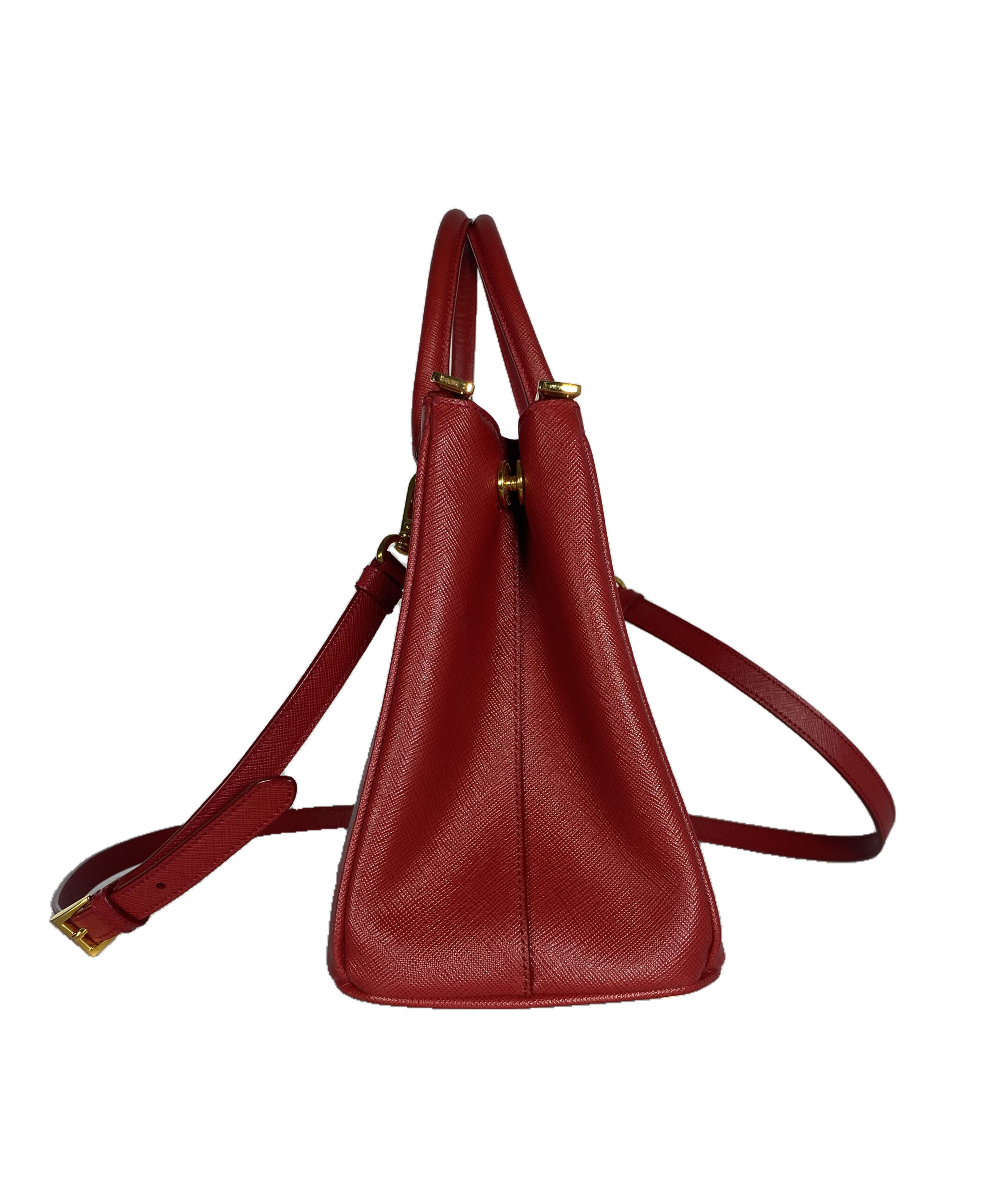 Prada Galleria Tasche in Rot _ CEMG 00062 Prada Galleria Tasche in Rot _ CEMG 00062