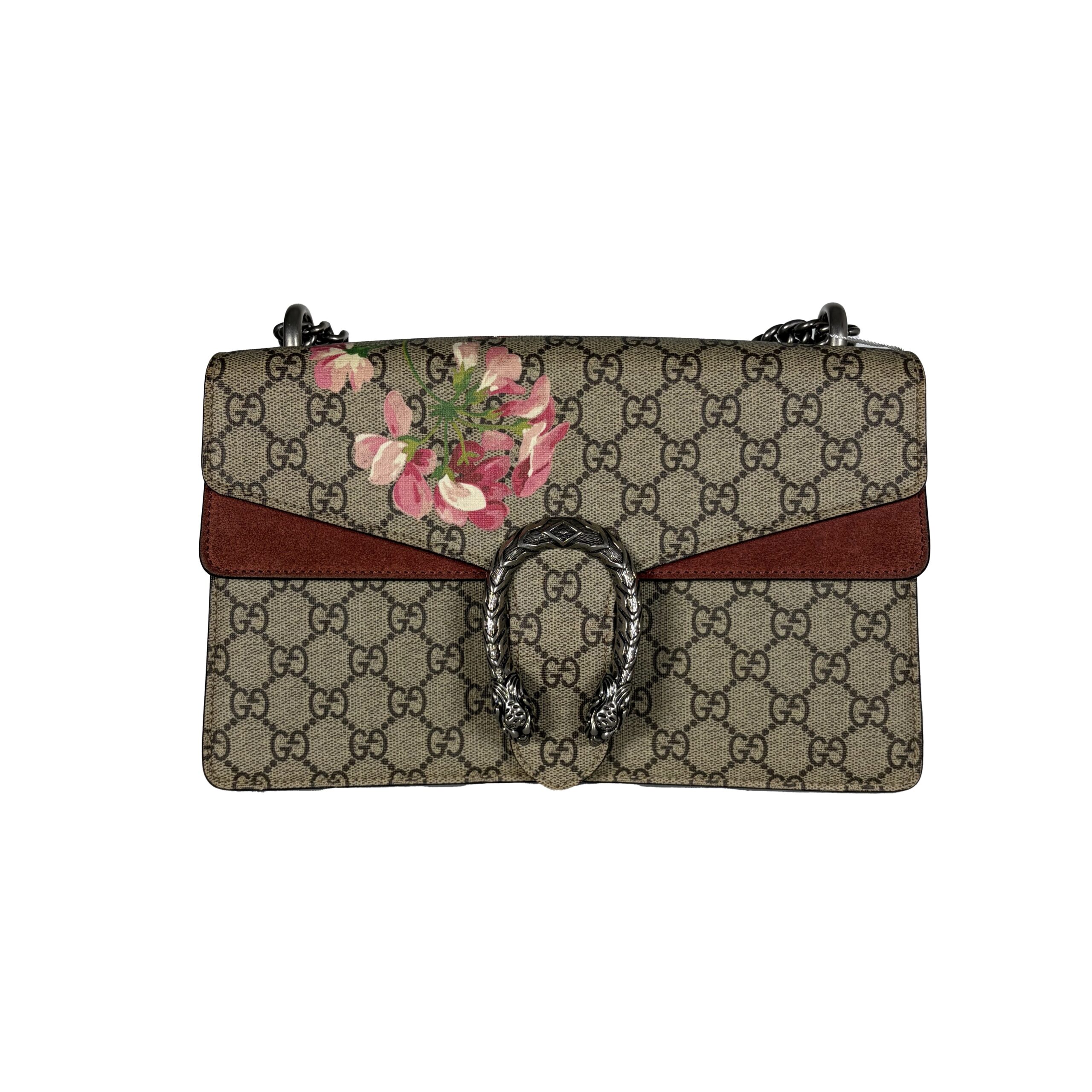 CEME00045_Gucci_Supreme_Monogram_Braun_Dionysus_BloomFloral_Silber CEME00045_Gucci_Supreme_Monogram_Braun_Dionysus_BloomFloral_Silber