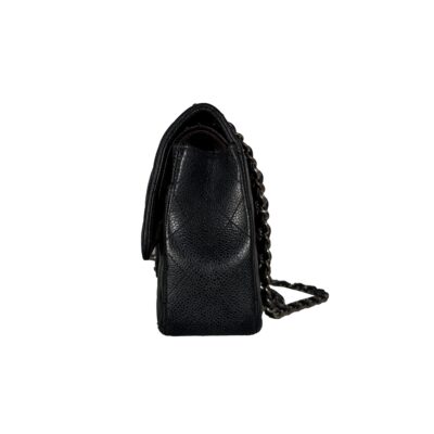 CEMB00078_Chanel_DoubleFlap_Classic_Timeless_Caviar_SilberHardware_Medium