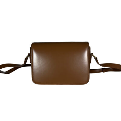 Celine Triomphe Teen Bag _Braun_Gold_CEMX 00158