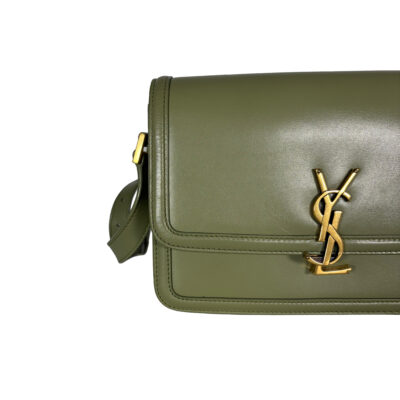 Yves Saint Laurent Solferino Satchel Bag_Oliv_CEMX 00157