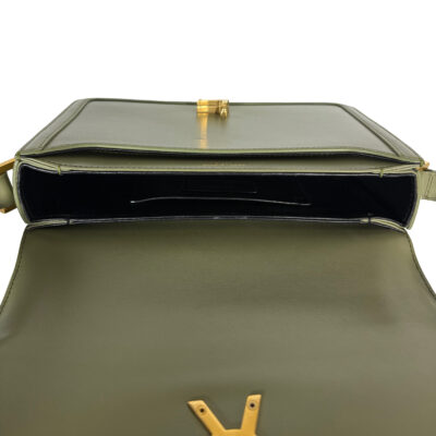 Yves Saint Laurent Solferino Satchel Bag_Oliv_CEMX 00157